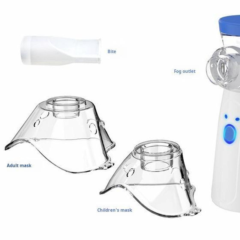 Ultrasonic Nebulizer - Nebulizer, Rechargeable Nebulizer for Adults and Children, Portable Nebulizer, Two Modes, Self-Cleaning Function, Suitable for Breathing Problems